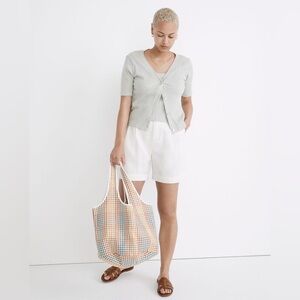 Madewell Sage Pointelle Cardigan Twin Set